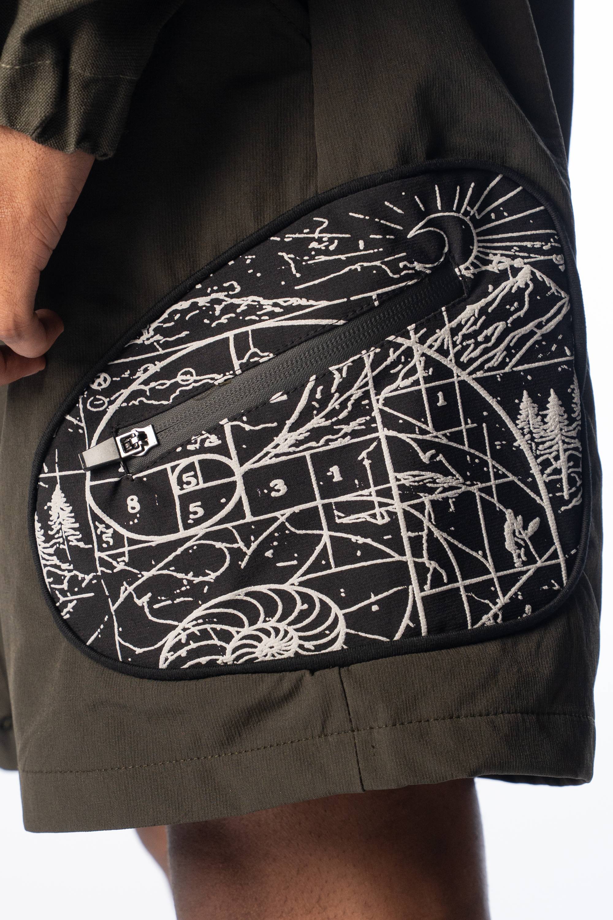 Forest Cargo Shorts