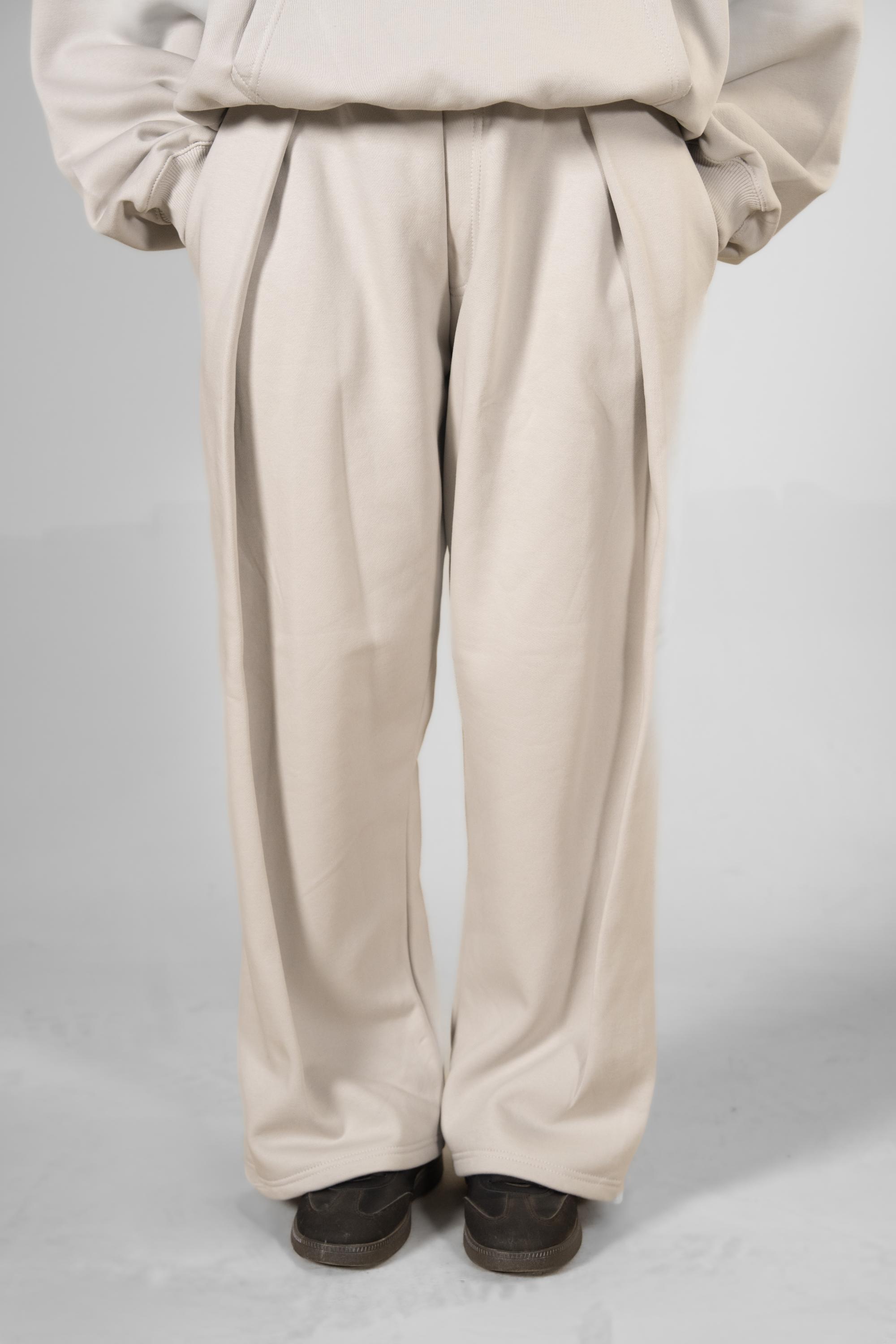 COLUMN TROUSER (WHITE)