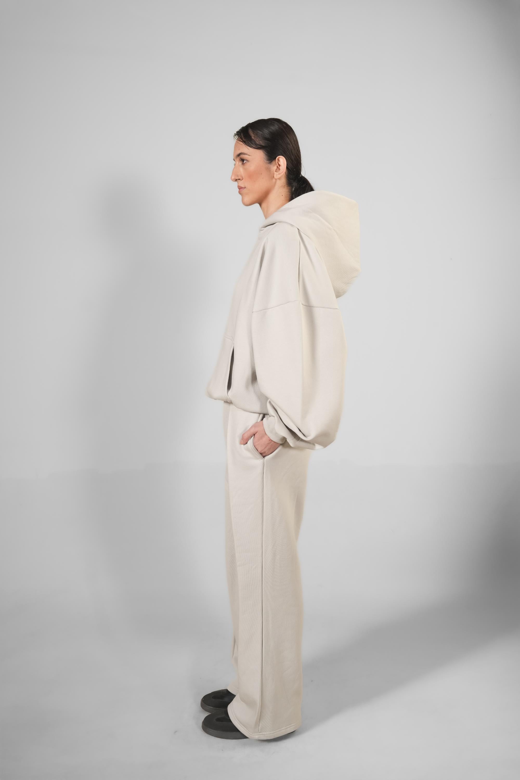 COLUMN TROUSER (WHITE)