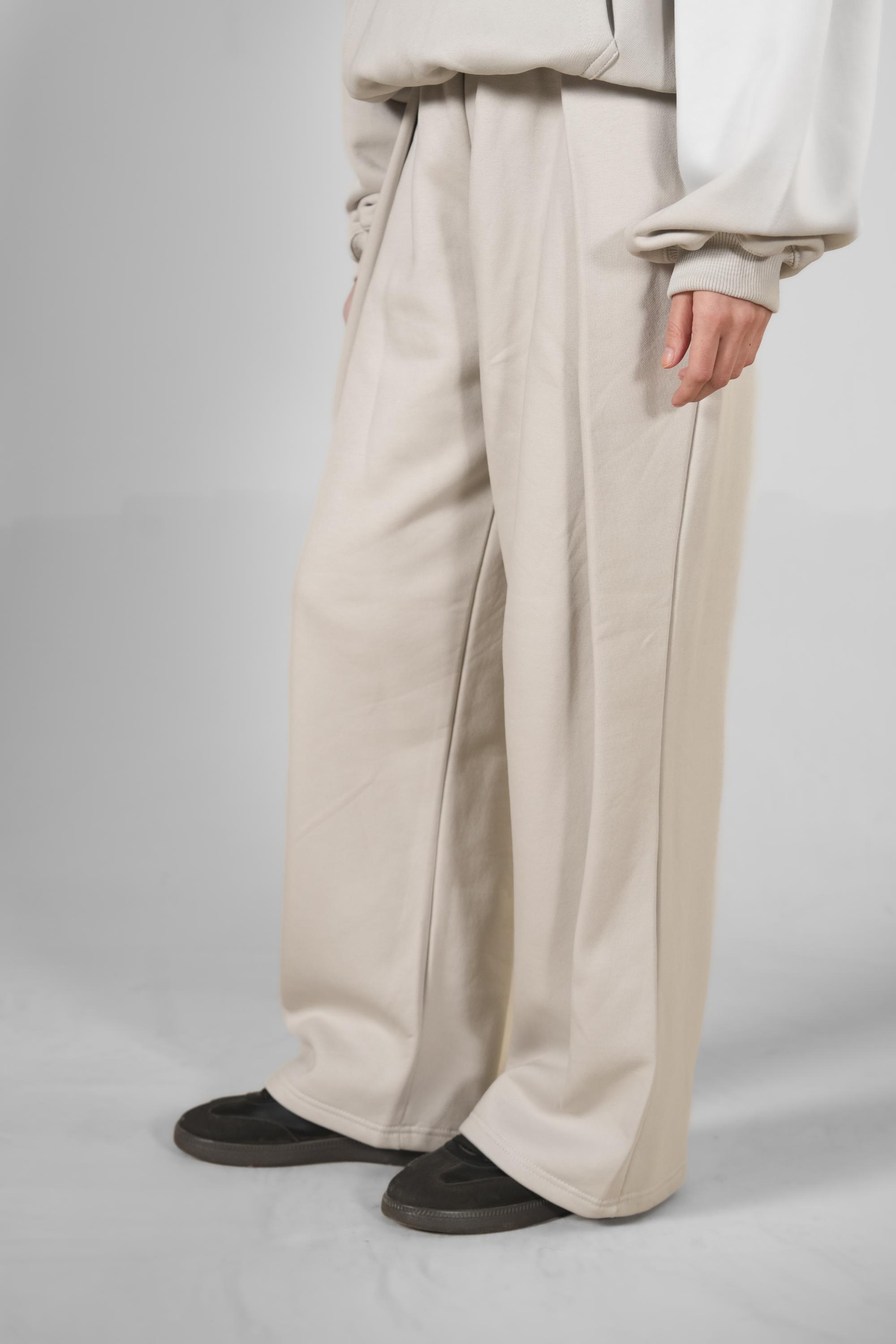 COLUMN TROUSER (WHITE)