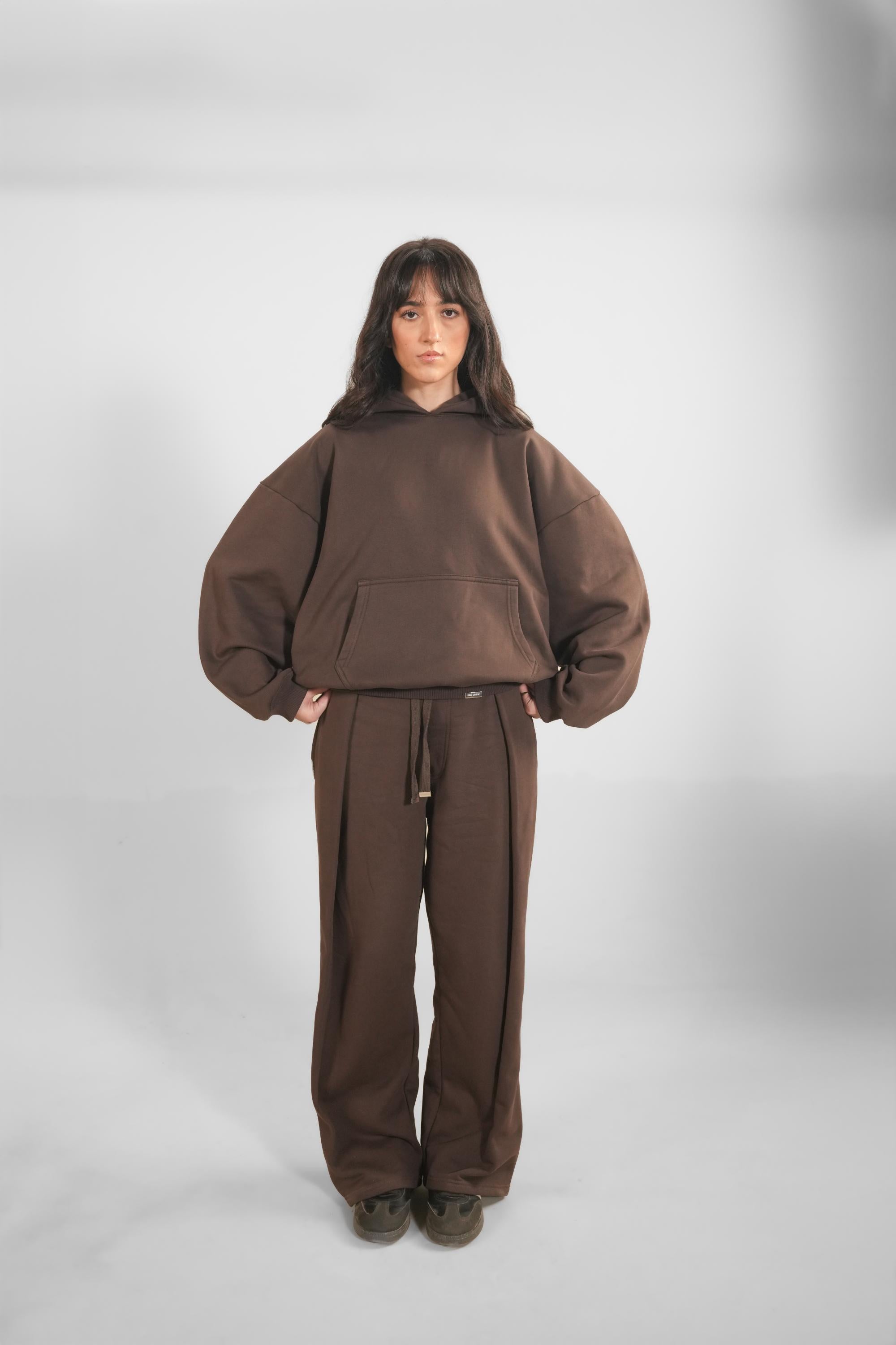 FORM 1 HOODIE (BROWN)