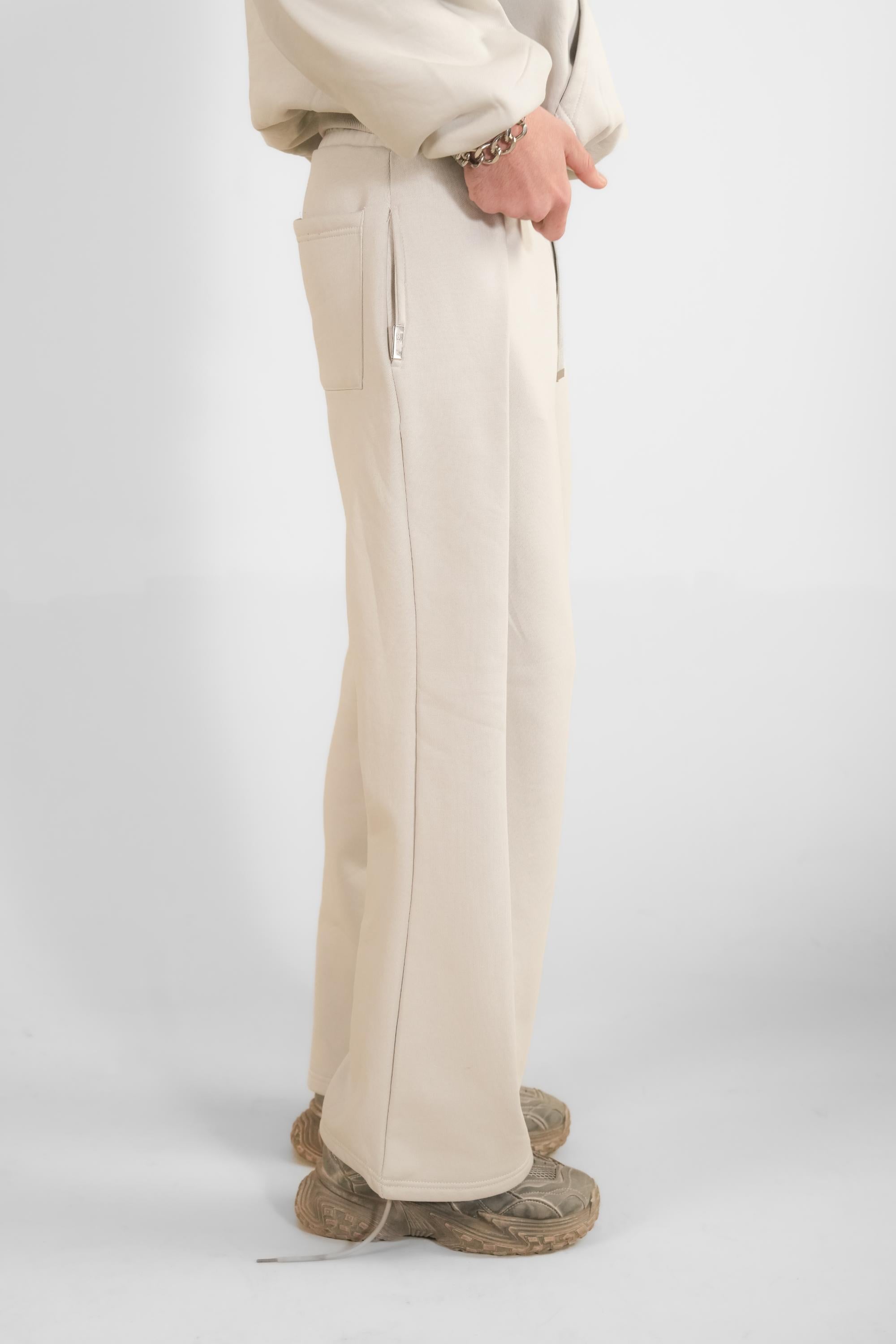COLUMN TROUSER (WHITE)